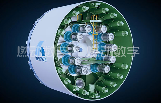 日本奧村機(jī)械盾構(gòu)機(jī)原理及安裝三維仿真演示動畫
